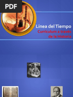 Linea Del Tiempo de La Historia Del Currículum