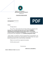 EDM199 Research Instrument, Letter, TOS & Answers Key