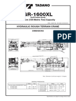 GR-1600XL: Hydraulic Rough Terrain Crane