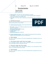 Theoretical Questions - Answer MM