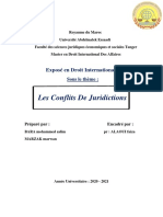 Conflits de Juriductions Version Définitive