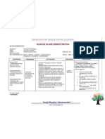 Plan de Clase Demostrativa Estruc - Celula