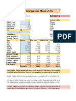 Albedo 2.3 Comparison Sheet