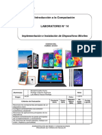 Lab 14 - Implementación e Instalación en Dispositivos Móviles