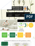 Bibliotecas Genomicas