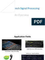 Audio/Speech Signal Processing: An Overview