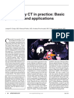 Dual Energy CT - Basis and Applications