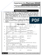 QA-11 (Matrices & Determinants, Sets, Relations, Functions, Inequalities