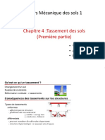 Tassement Des Sols-Première Partie