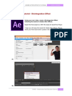 After Effects Tutorial Disintegration Effect