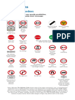 9) Updated Traffic Signs 2 2021 (Vid)