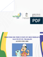 Proceso de Inducción en Seguridad y Salud en El Trabajo