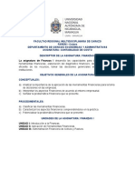 Dossier Finanzas I