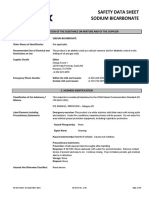 Sodium Bicarbonate - SDS 2018-09-15 Rev 1.00 - US EN