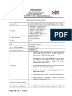 Inset December 2020 Completion Report