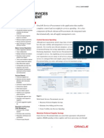 Services Procurement Data Sheet