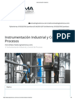 Instrumentación Industrial y Control de Procesos