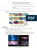 Chapter - 15 Some Natural Phenomena (Revision Notes) : Lightning