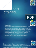 Etapa de Control