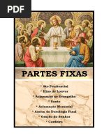 Partes Fixas Da Missa