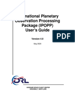 International Planetary Observation Processing Package (IPOPP) User 'S Guide