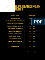 Jadwal Turnament Kurir Tetangga