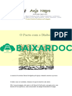 O Pacto Com o Diabo. A Maioria de Mentiras Foram Divulgadas Pela Igreja, Tentando Assustar As Pessoas.