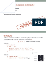 Pointeurs Et Allocation Dynamique