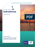 Eoliennes Offshore Et Hydroliennes