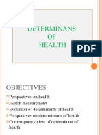 Determinant of Health