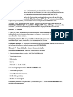 Modelo Contrato Prestacao de Servicos de Cabelo e Maquiagem para Noiva