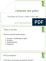 Aula 2 - Processo de Beneficiamento de Cereais