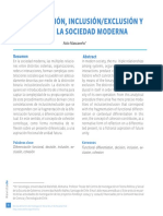 Diferenciacion Inclusion Exclusion YCohesion en La Socie