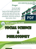 Nature and Scope of Philosophy