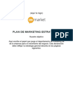 Plantilla para Hacer Un Plan de Marketing Cbimarket