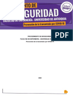 Procedimiento de Bioseguridad Facultad de Enfermería