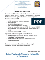 Requisitos Postulantes