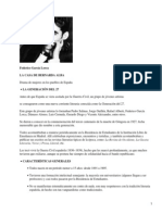 Federico García Lorca La Casa de Bernarda Alba: Literaria, Verso y Prosa, Litoral, Etc