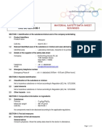 Ofloxacin CAS NO 82419-36-1: Material Safety Data Sheet Sds/Msds