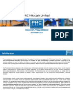 PNC Infratech Limited: Investor Presentation