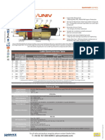 ICG/653/UNIV: Cable Gland Selection Table