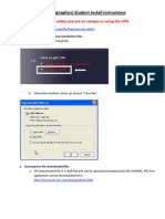 NX6 (Unigraphics) Student Install Instructions: This Software Will Not Work Unless You Are On Campus or Using The VPN