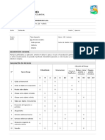 Analisis de Riesgo - Perforadora