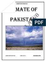 G CLIMATE OF PAKISTAN Key Points