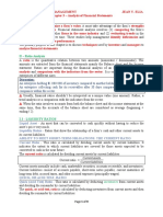 Chapter 3 - Analysis of Financial Statements