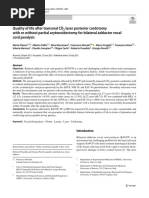 Quality of Life After Transoral CO2 Laser Posterior Cordotomy With or Without Partial Arytenoidectomy For Bilateral Adductor Vocal Cord Paralysis