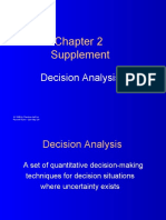 Supplement: Decision Analysis