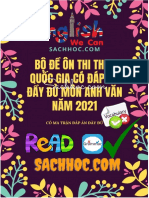 Bộ đề ôn thi THPT Quốc Gia có đáp án đầy đủ môn Anh Văn năm 2021