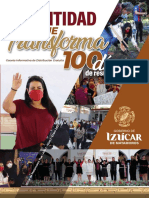 Informe 100 Días. Gobierno de Izúcar de Matamoros - Irene Olea Torres