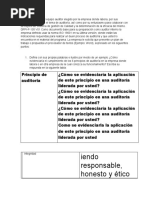 L Equipo Auditor Elegido Por La Empresa Donde Labora